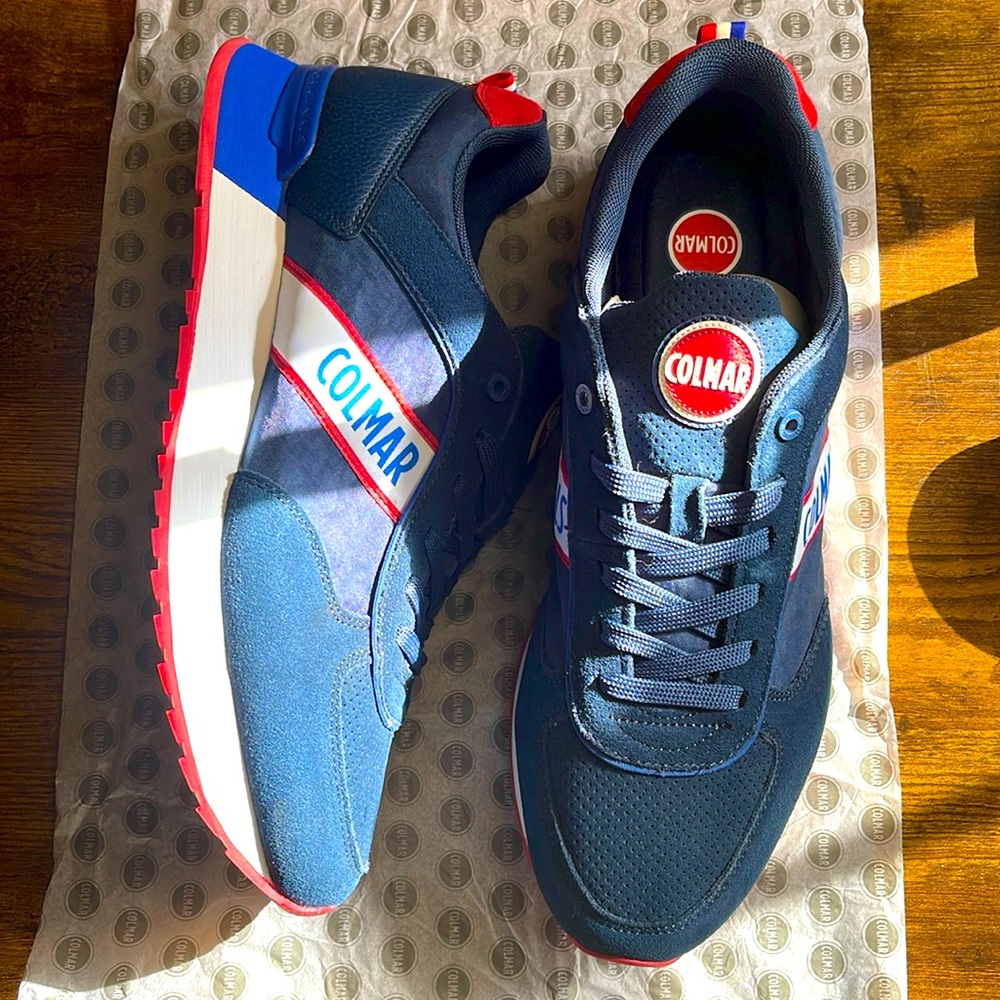 Blue and red COLMAR Originals